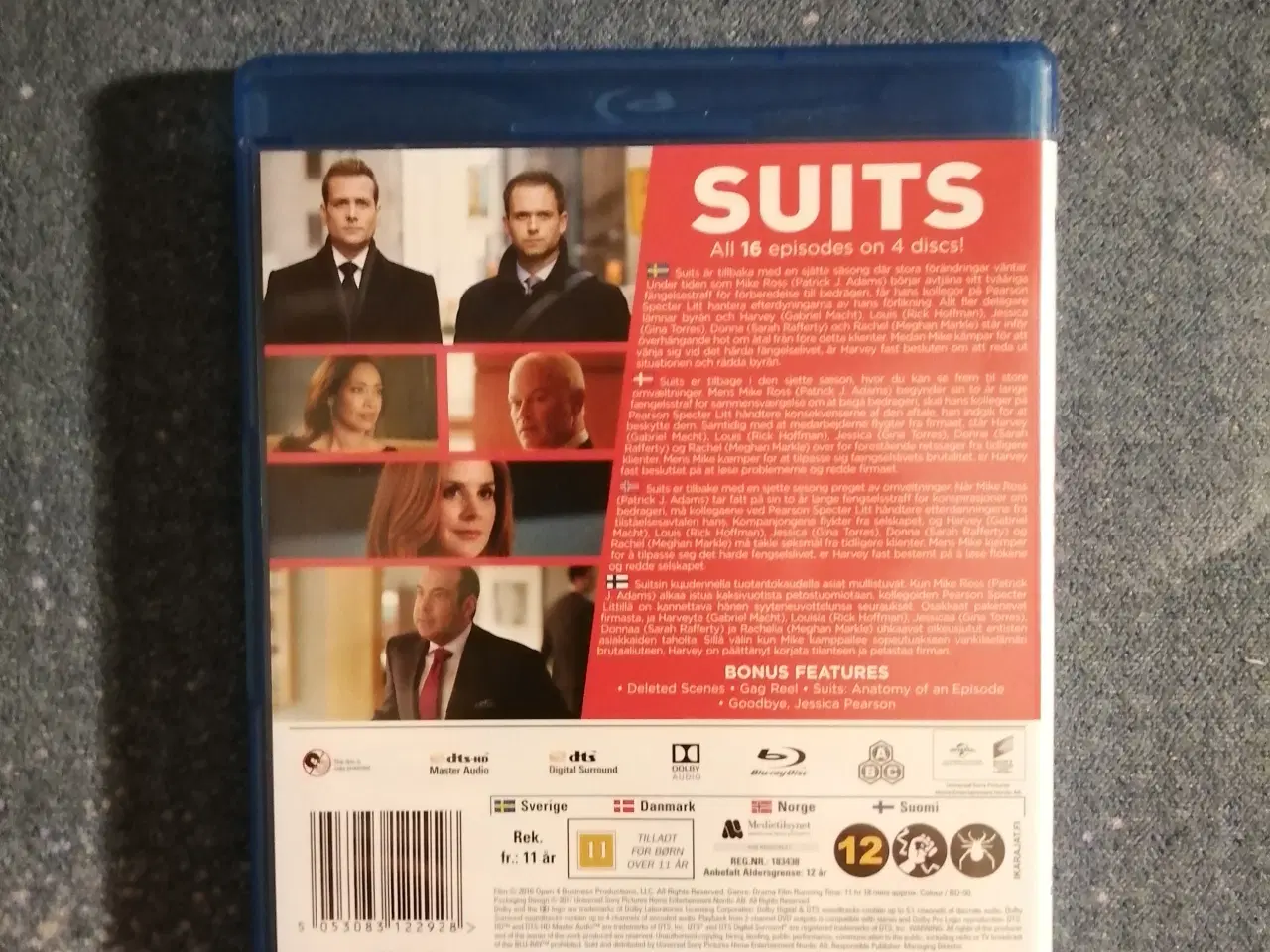 Billede 10 - Suits Sæsoner