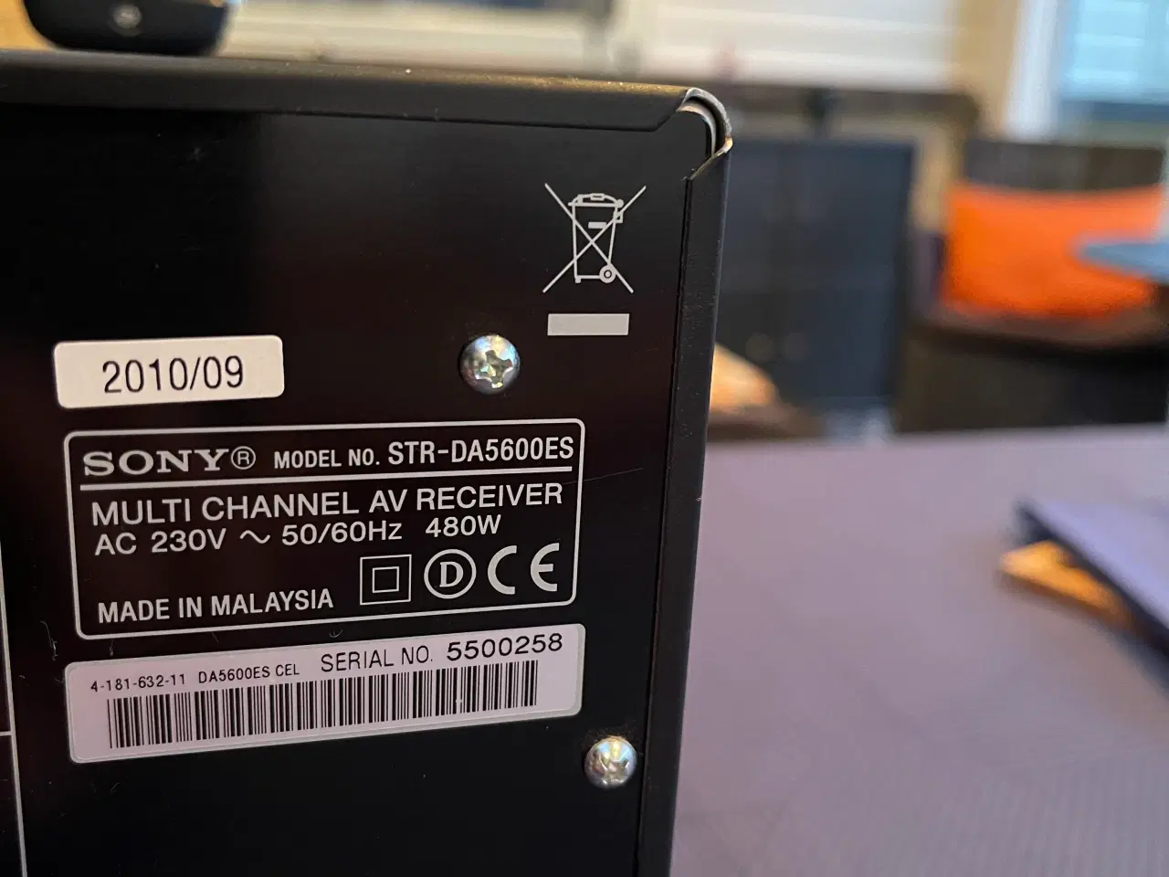 Billede 6 - Sony STR-DA 5600 ES Stor forstærker