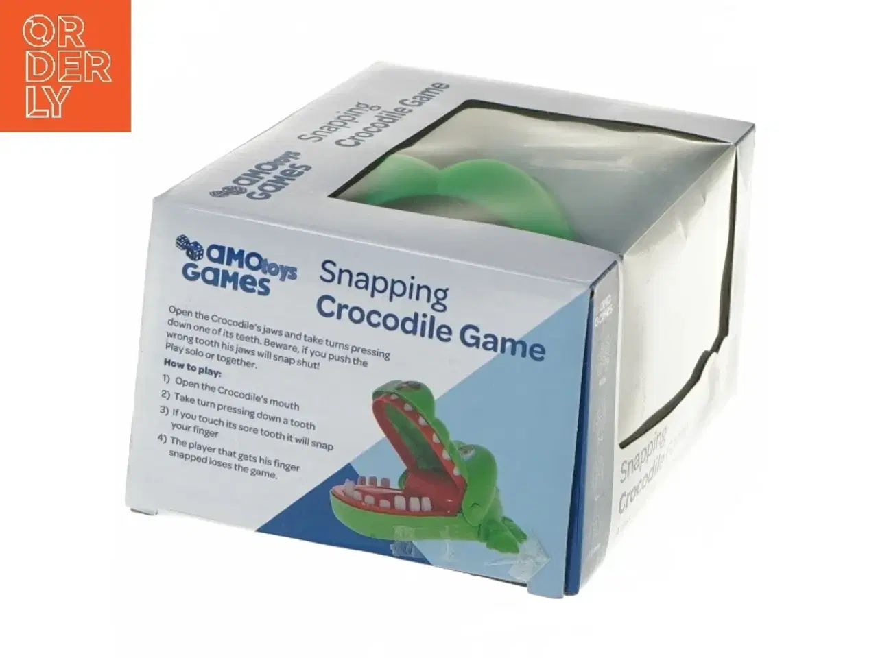 Billede 5 - Krokodille snap spil fra Amo Toys (str. 16,5x12,5x9 cm)