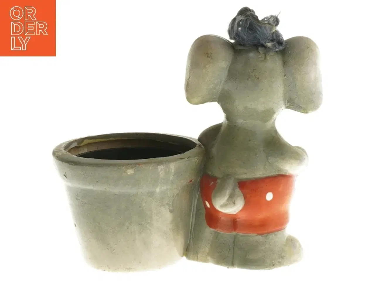 Billede 3 - Keramisk blomsterkrukke (str. 13x13 cm)