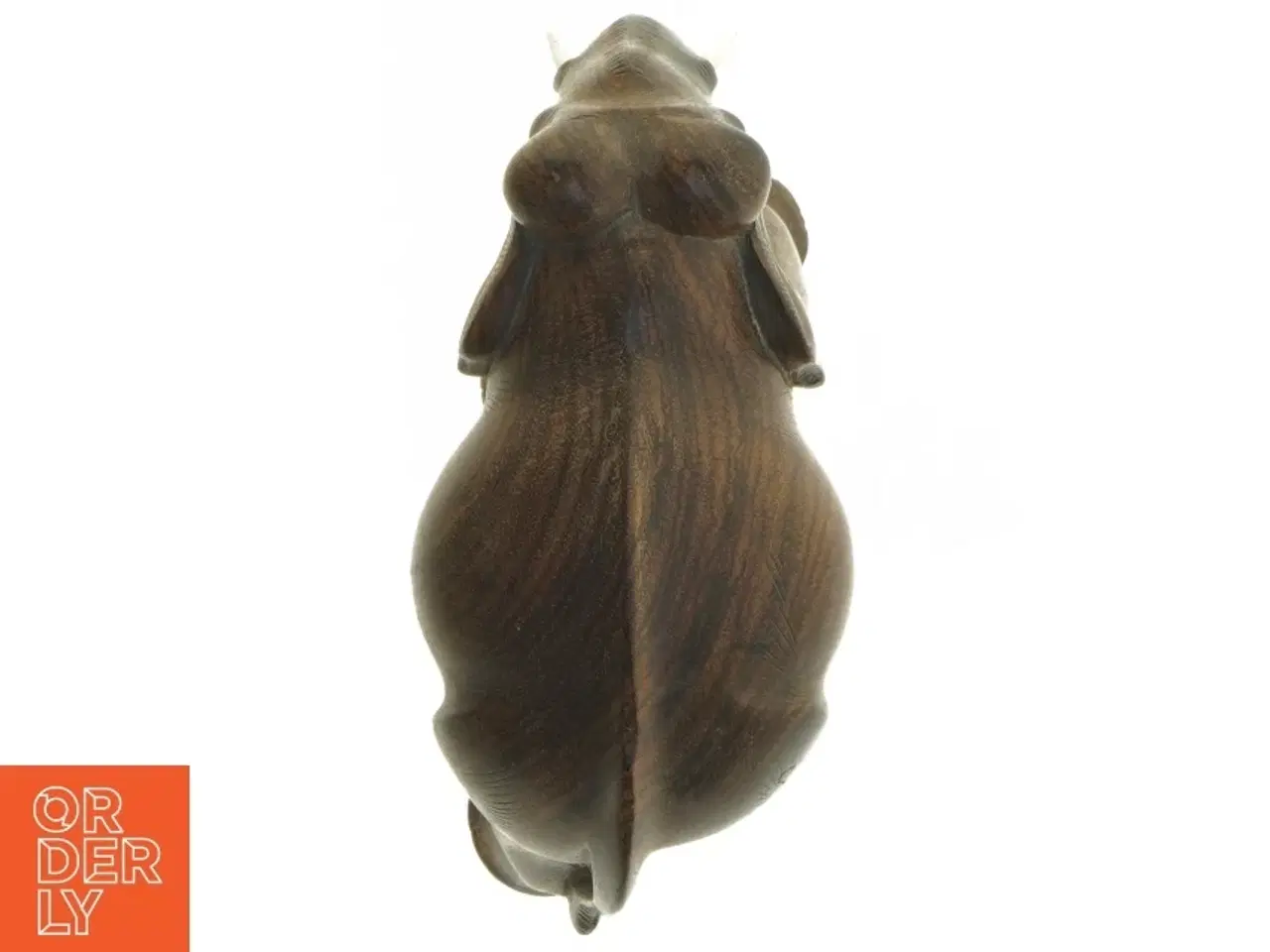 Billede 5 - Træfigur af elefant (str. 16,5 cm)