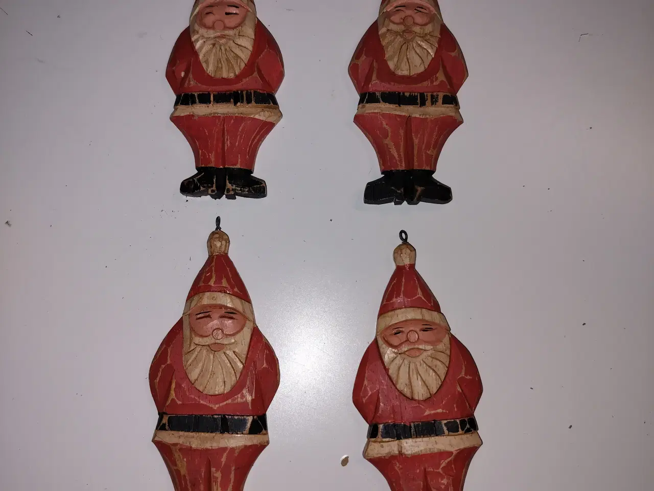 Billede 1 - Fine Gamle træ julemænd