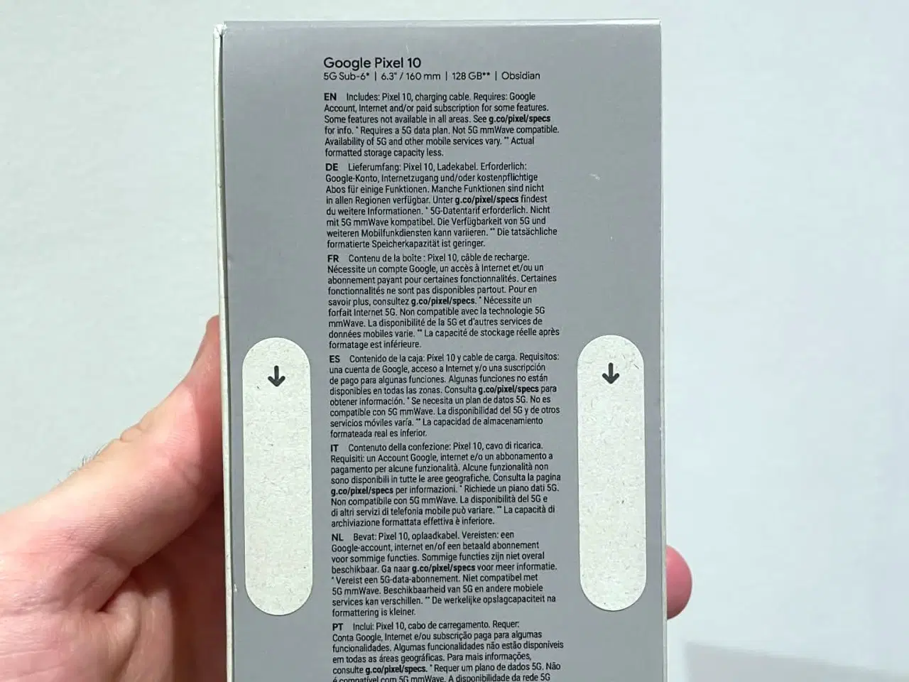 Billede 4 - Google Pixel 10 smartphone 128 GB Obsidian