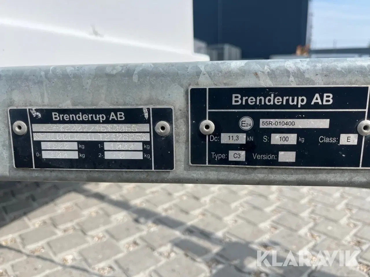 Billede 5 - Cargotrailer Brenderup 1000kg