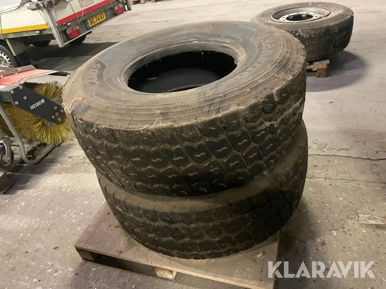 Billede 5 - Lastbildæk Hankook 445/65R22.5 2 styk