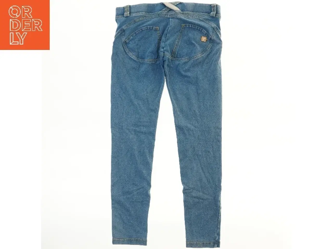 Billede 2 - Blå Jeans med Baglommer (str. 128)