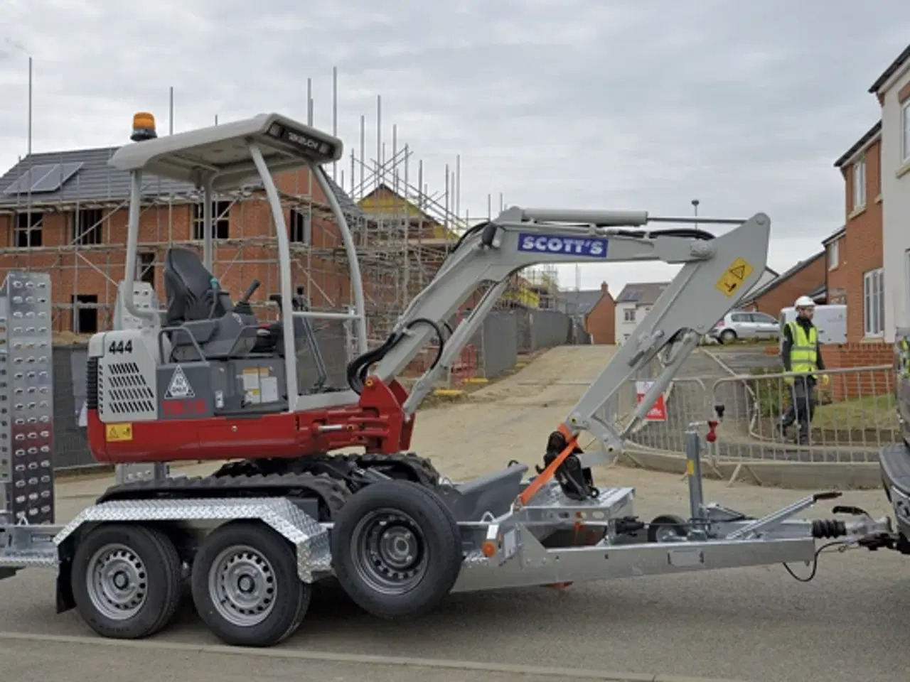 Billede 1 - Fabriksny Brian James maskintrailer 2700 kg