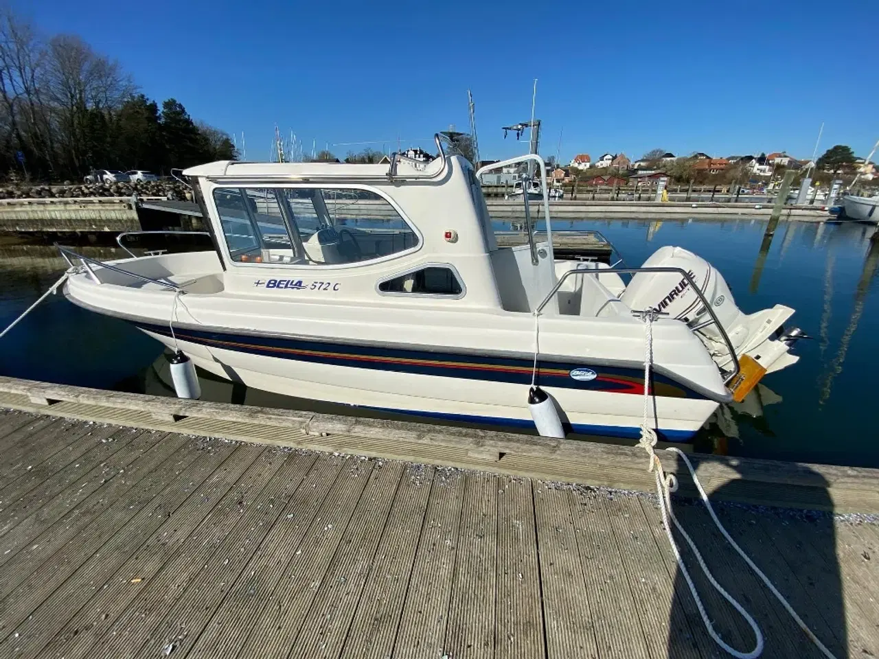 Billede 2 - Bella 572C med 90hk Evinrude E-tec