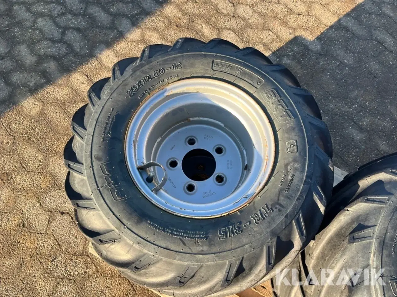 Billede 8 - Minilæsser hjul Giant 26x12.00-12