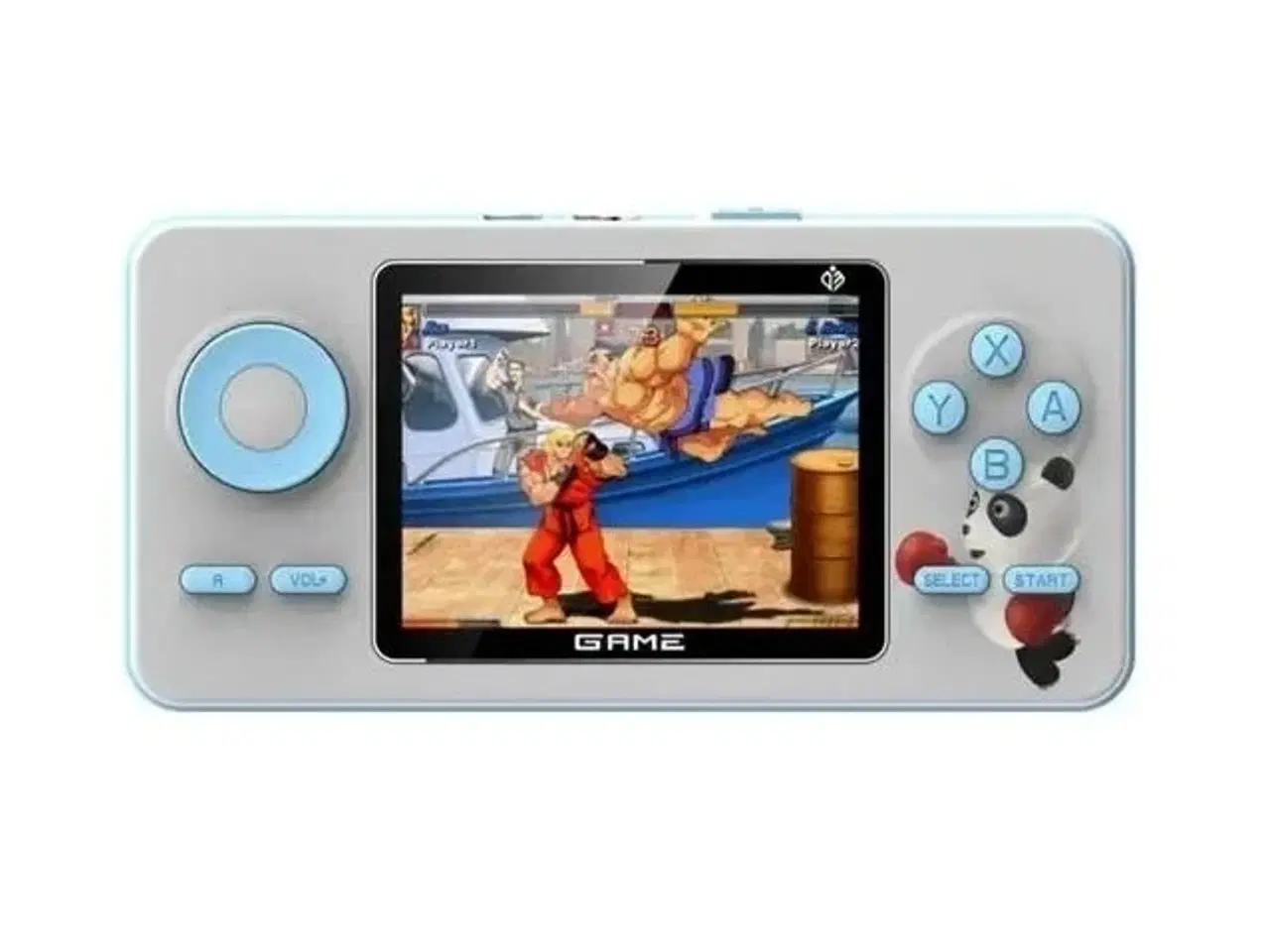 Billede 1 - Retro mini console S5 Game Box 520 games med controller - Grå/Blå