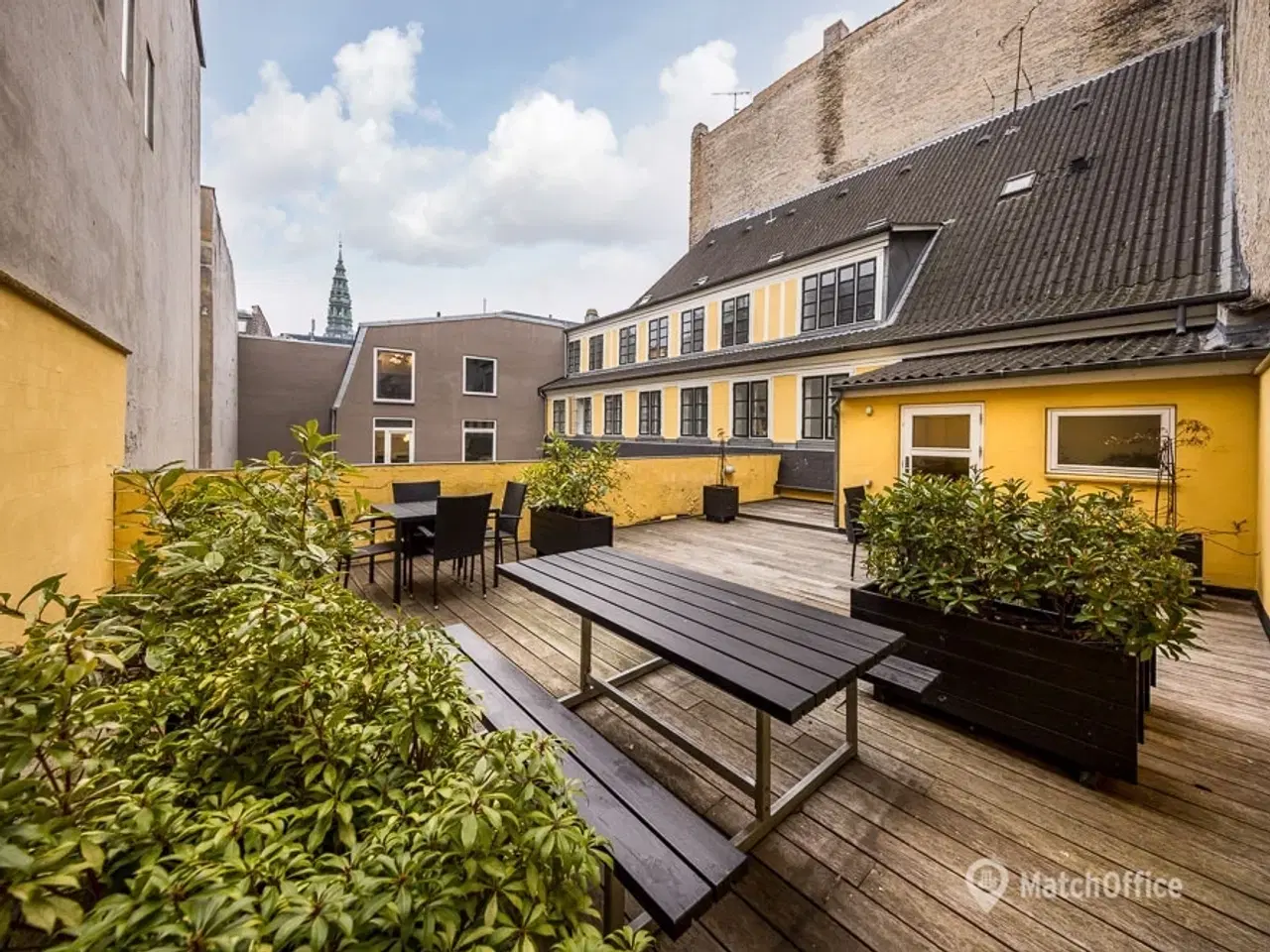 Billede 2 - Charmerende baghus midt i City - hele 2 terrasser til fælles brug
