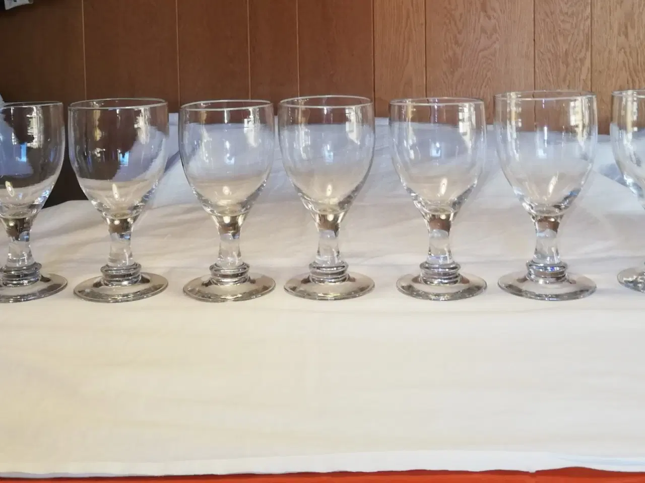 Billede 1 - 9 Hogla glas fra Holmegaard Glasværk 