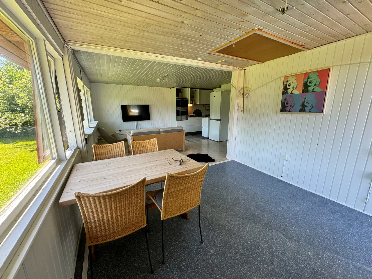 Billede 5 - Velholdt kolonihavehus med solceller og stor grund