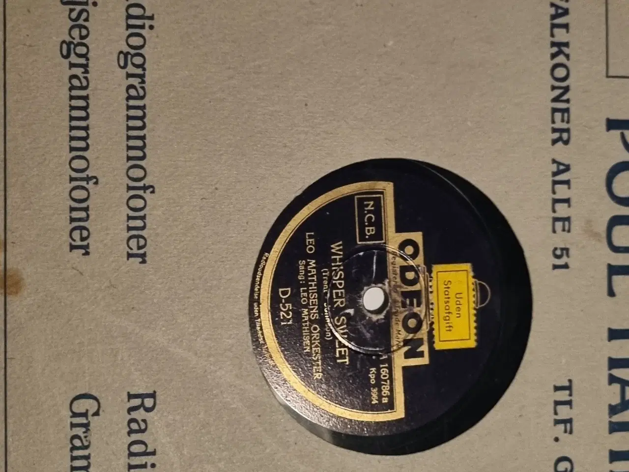 Billede 2 - Gamle grammofonplader 