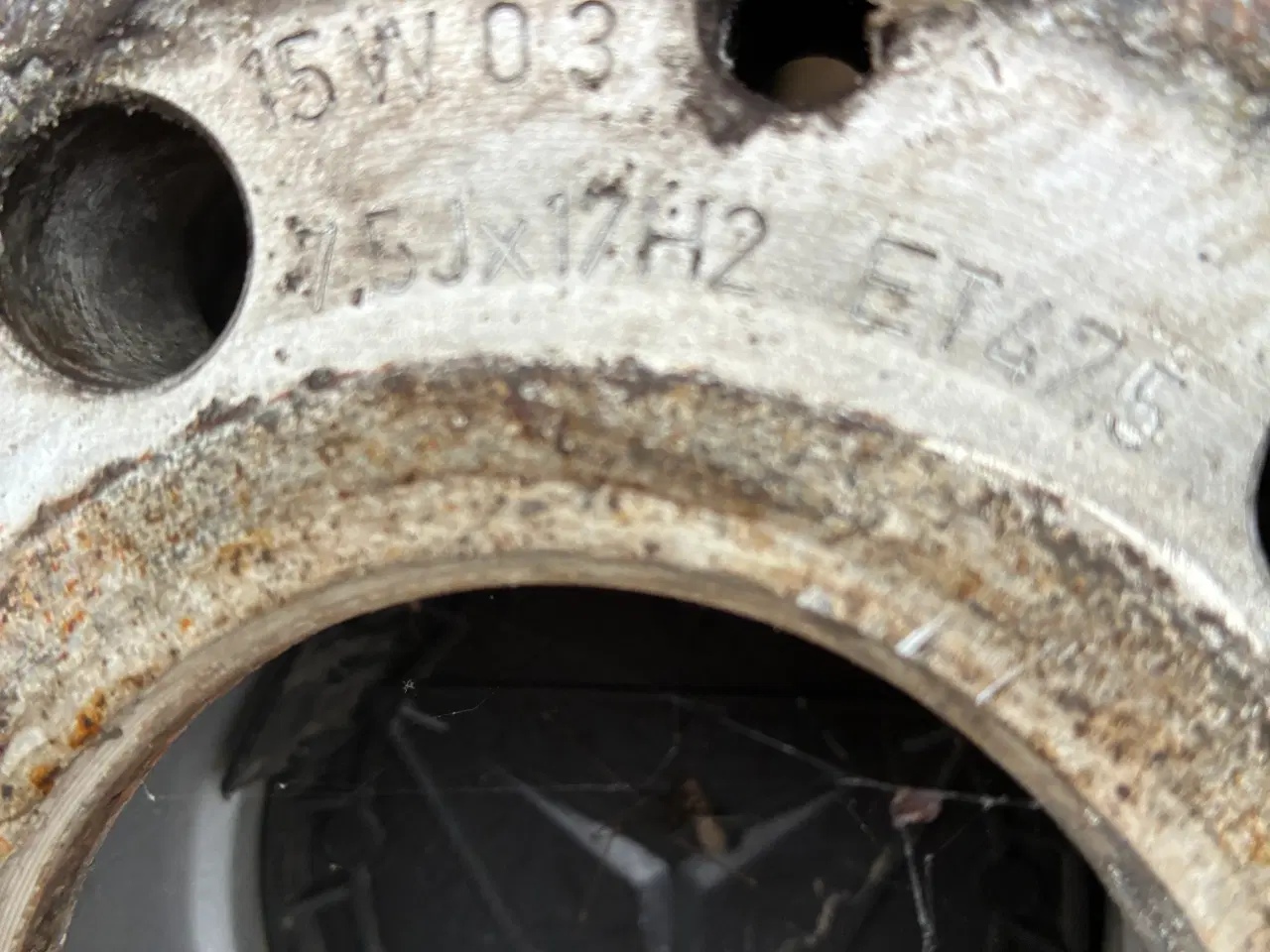 Billede 12 - Originale Mercedes alufælge med gode vinterdæk