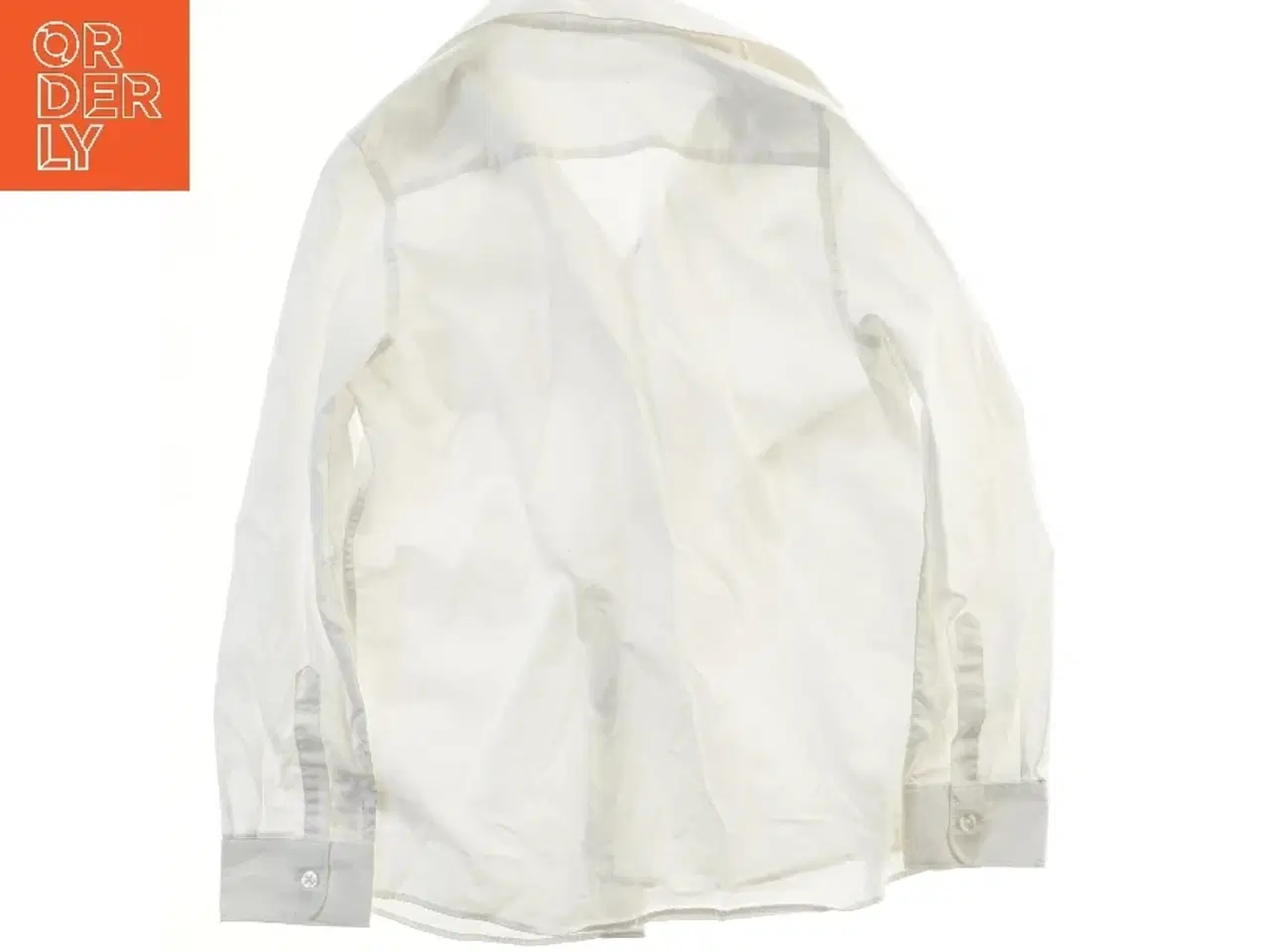 Billede 2 - Hvid skjorte med lomme (str. 146)