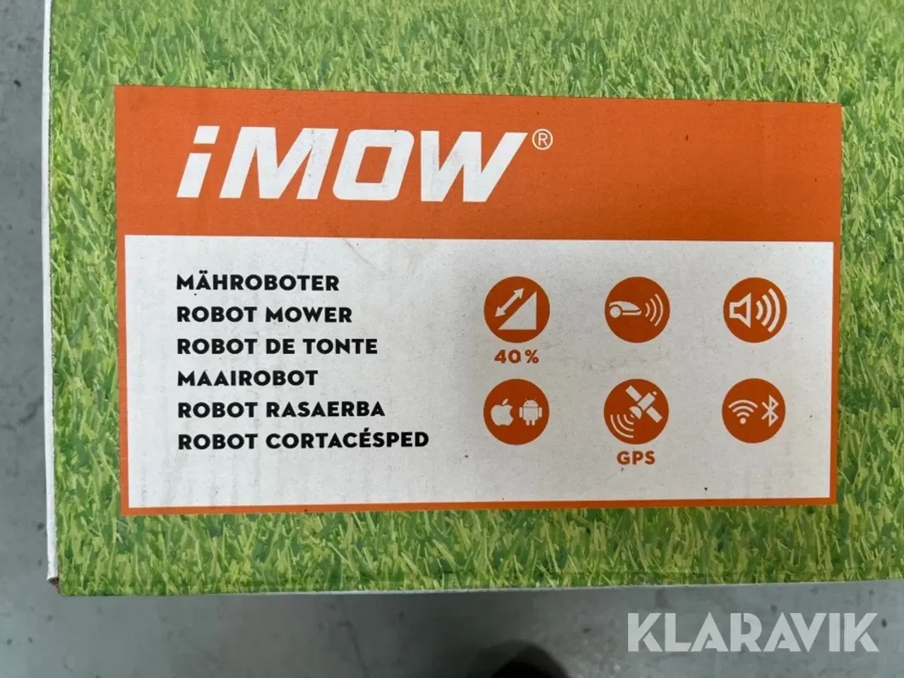 Billede 5 - Robotplæneklipper Stihl iMOW 5.0 med garage