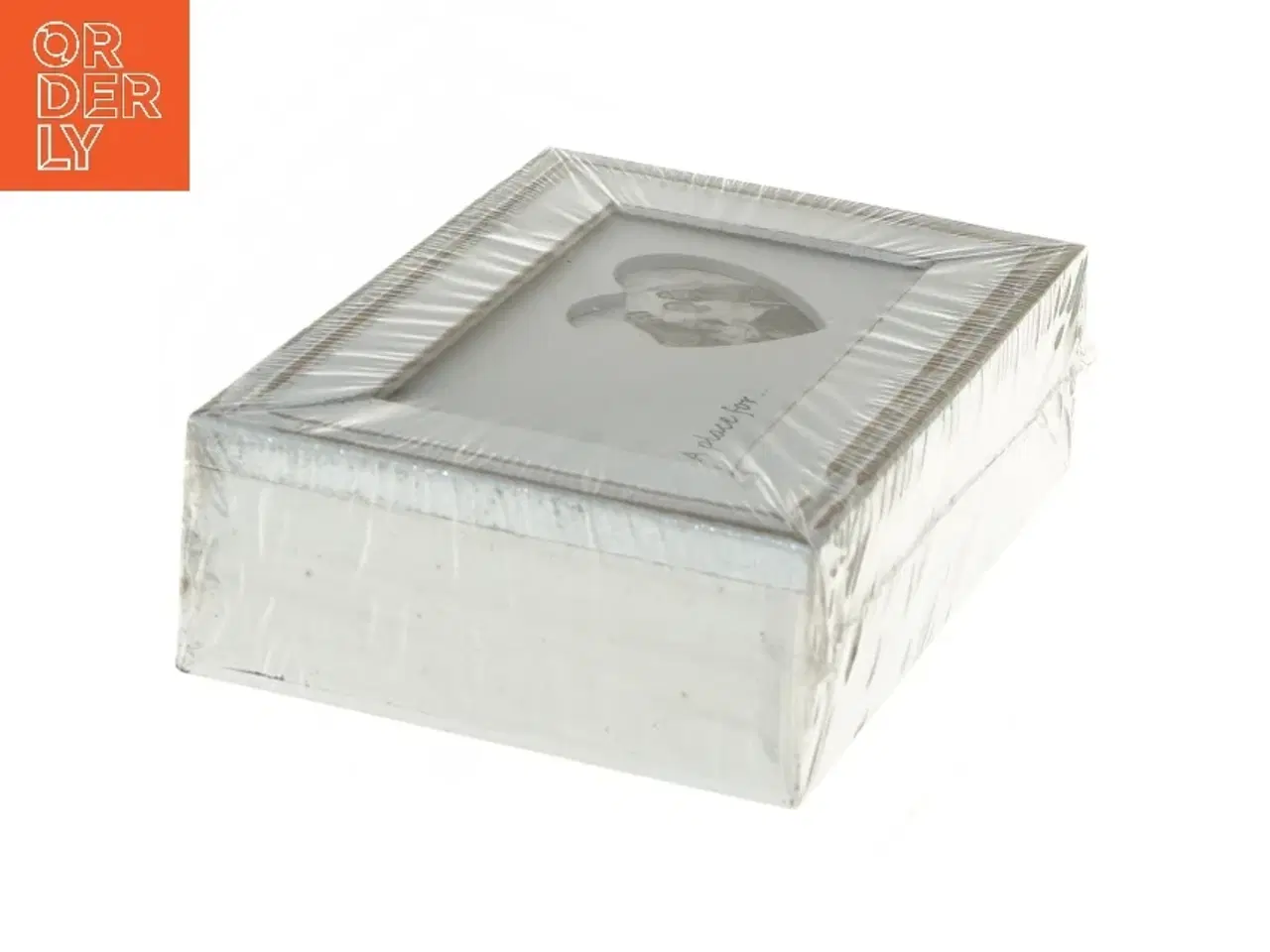 Billede 3 - Dekorativ boks med fotoramme fra Melinera (str. 17x11,5x5 cm)