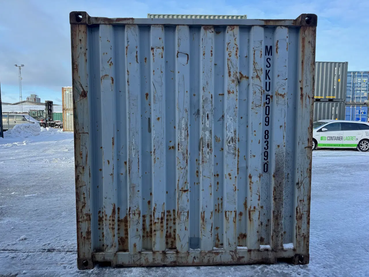 Billede 4 - 20 fods Container- ID: MSKU 509839-0