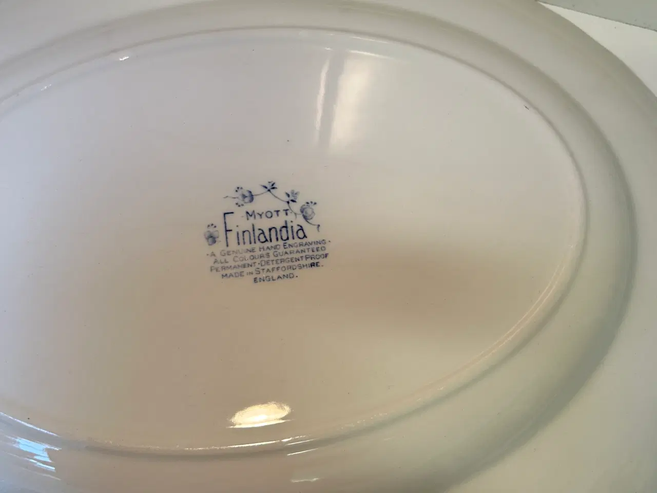 Billede 4 - Assietter  fra Finlandia  Myott England