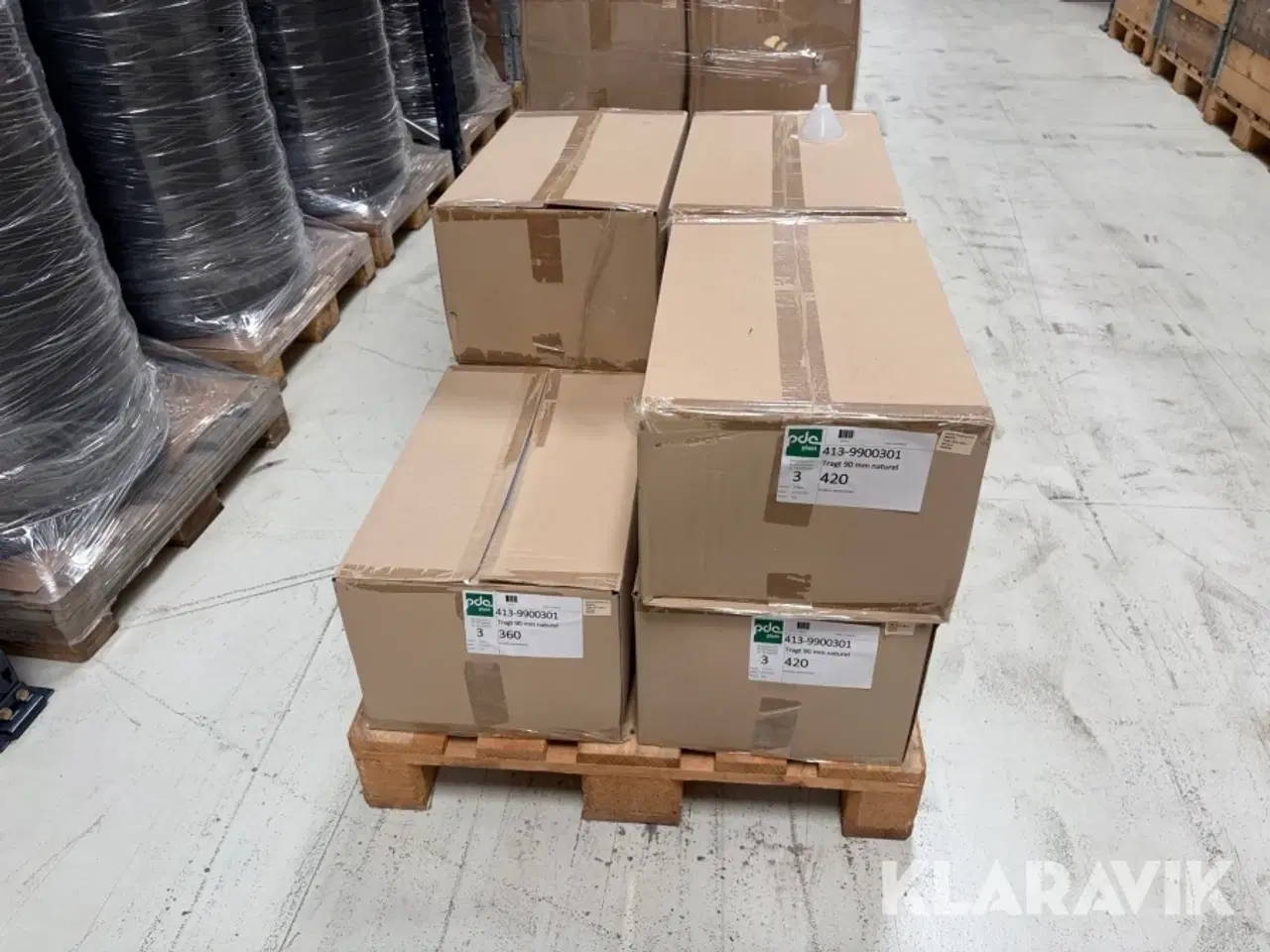 Billede 6 - Parti med plastik tragte Ø9 cm - 2940 styk