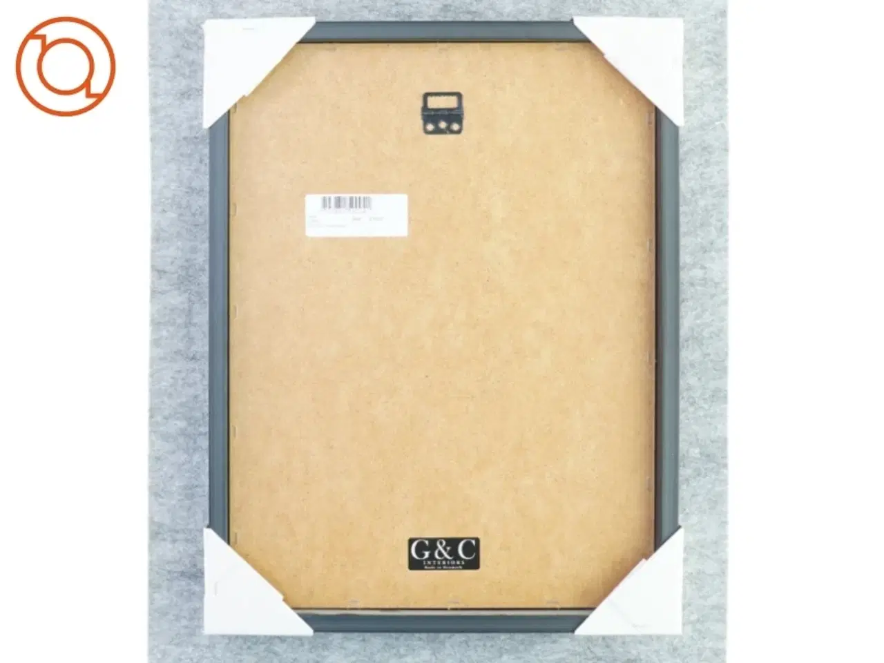 Billede 2 - Billedramme med zoologisk have billede fra G Og C Interiors (str. 43 x 33 cm)