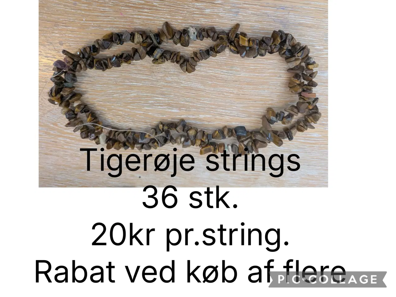 Billede 3 - Tigerøje strings