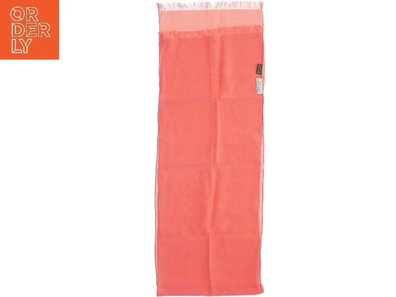 Billede 6 - Koralrød tørklæde fra John Lewis (str. 147 x 27 cm)