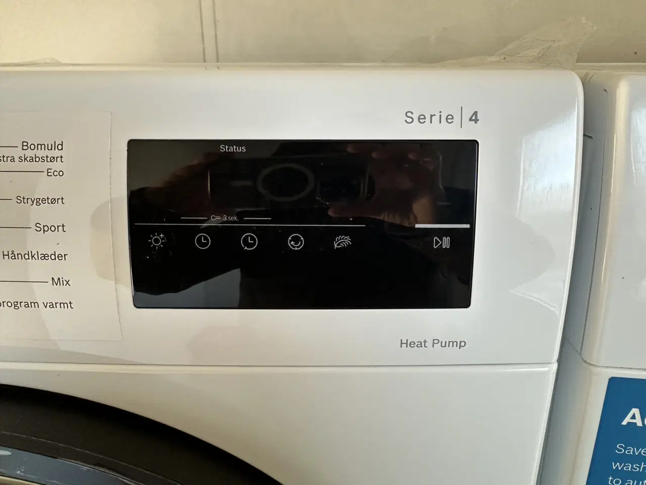 Billede 3 - BOSCH vaskemaskine Serie 6 og tørretumbler Serie 4
