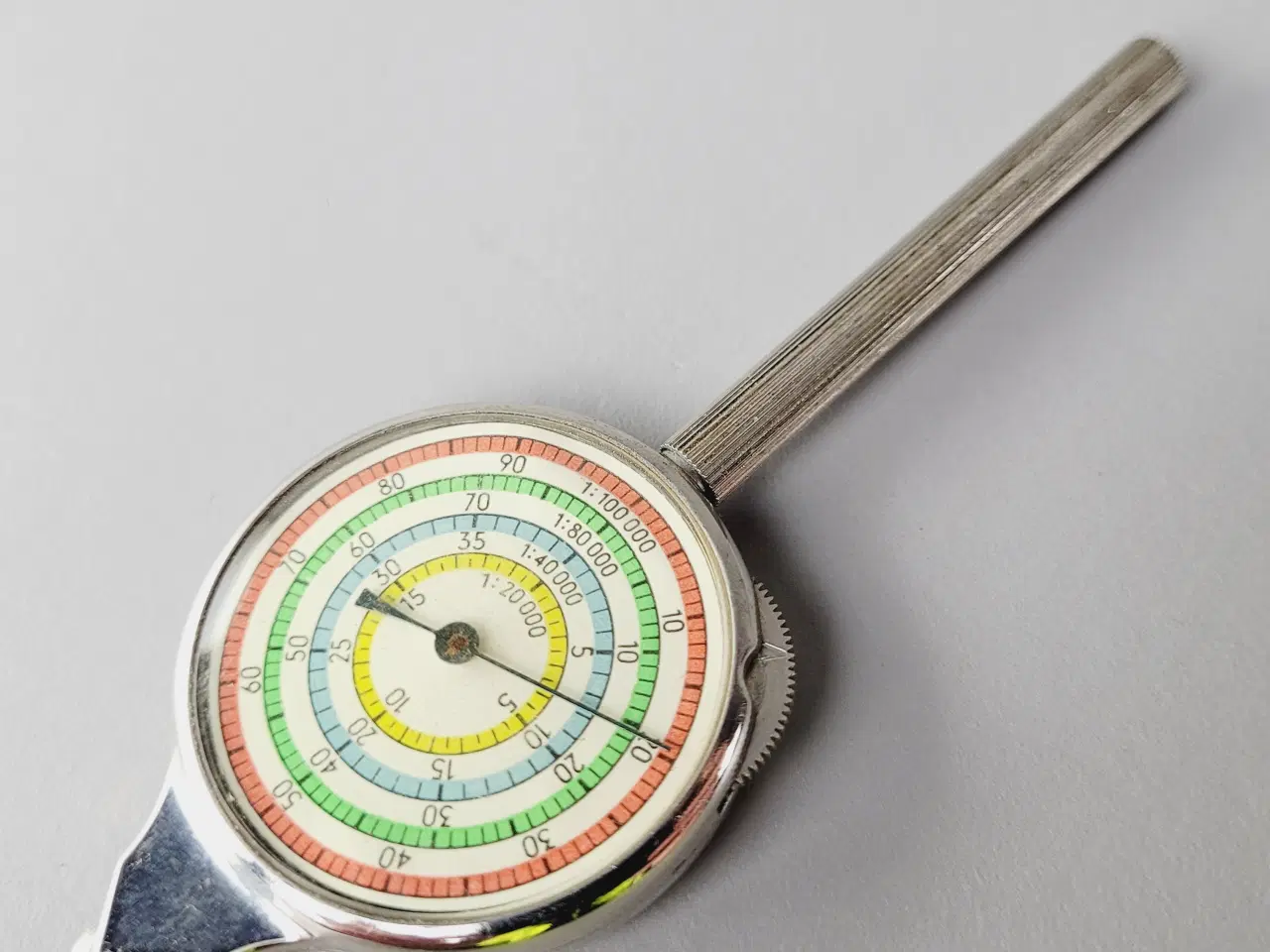 Billede 6 - ⭐️- 🗺️ Vintage Kortmåler / Curvimeter i Læderetui