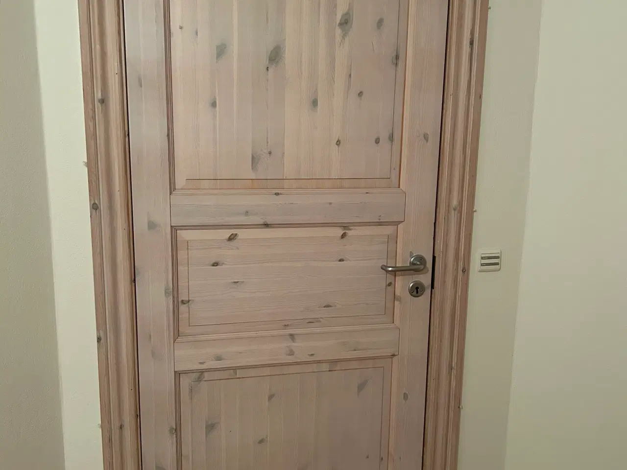 Billede 1 - Sweedoor med karm, lud.