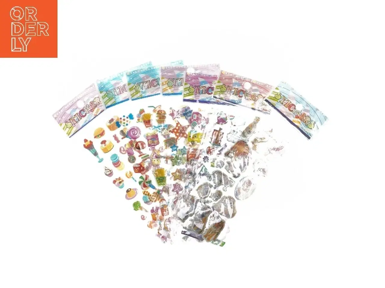 Billede 2 - Stickersæt med dyremotiver (str. 6 styk cm)