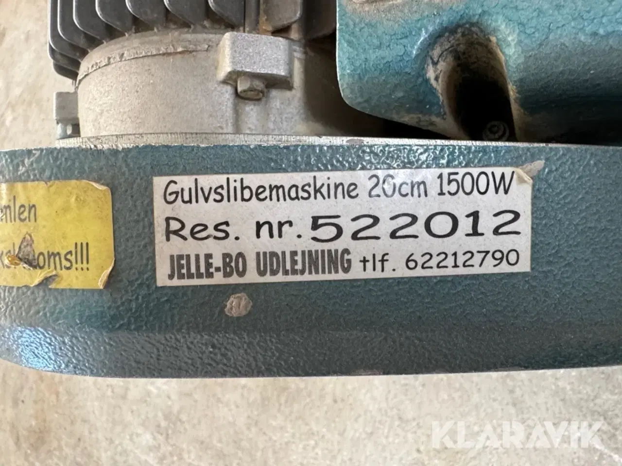 Billede 7 - Gulvslibemaskine Künzle&Tasin Scorpion