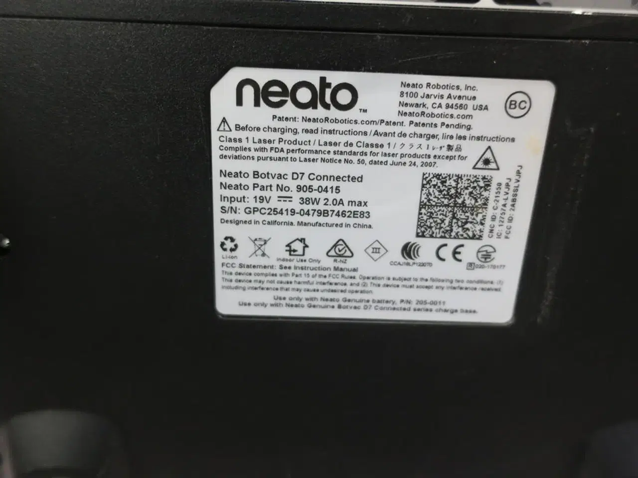 Billede 4 - Robotstøvsuger NEATO BOTVAC D7 Connected