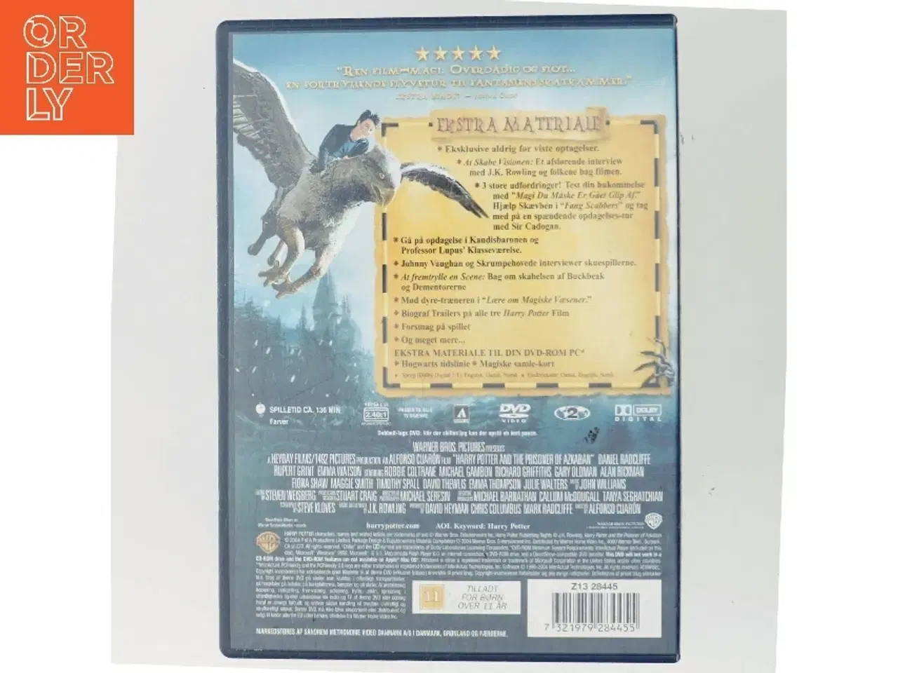 Billede 3 - Harry Potter og Fangen fra Azkaban med Daniel Radcliffe (DVD)