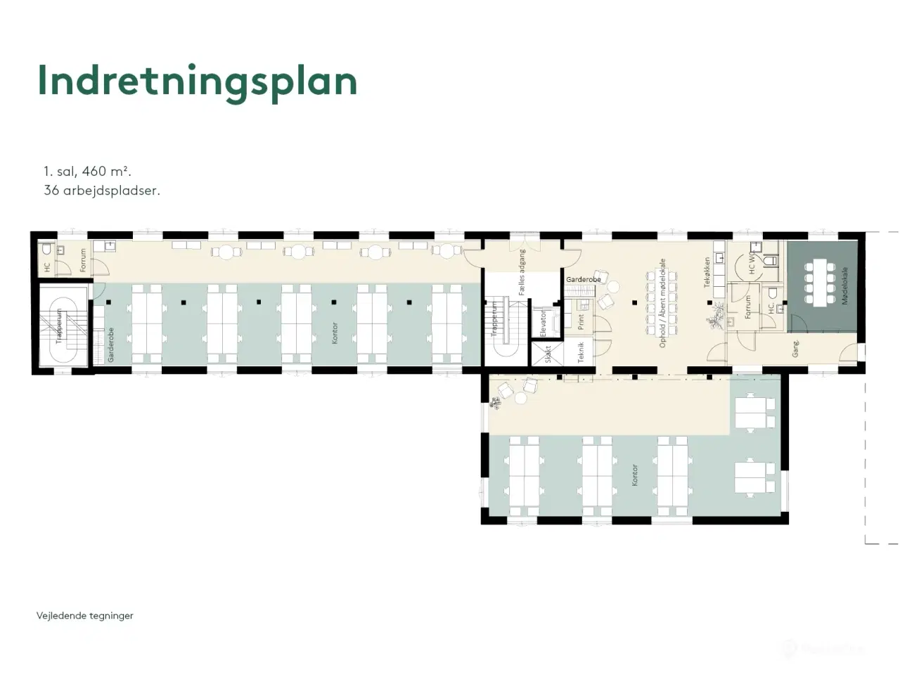 Billede 20 - Kontorlejemål med prime beliggenhed i Nordhavn