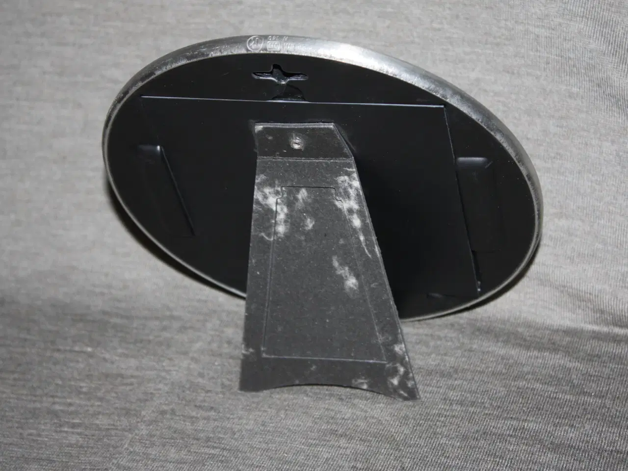 Billede 6 - EIK dåbsramme Fotoramme i tin med afbildninger 