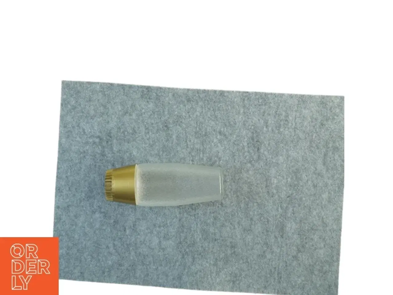 Billede 3 - Amerikansk Cocktail Shaker fra 1950&#39;erne Glas og messing flaske (str. 23 x 7 cm)