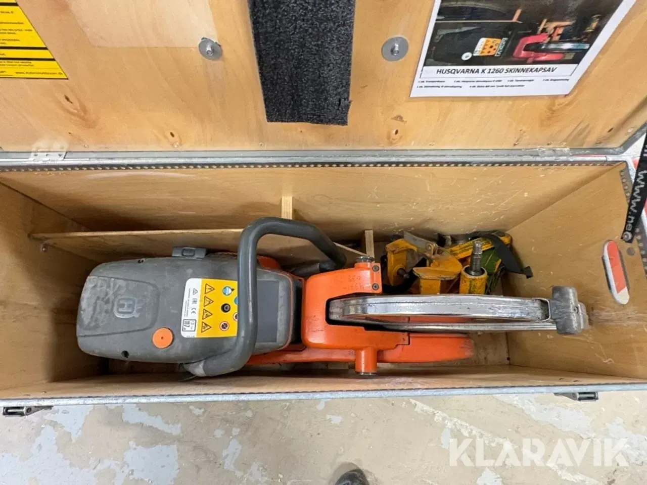 Billede 11 - Kapsav Husqvarna K1260 rail