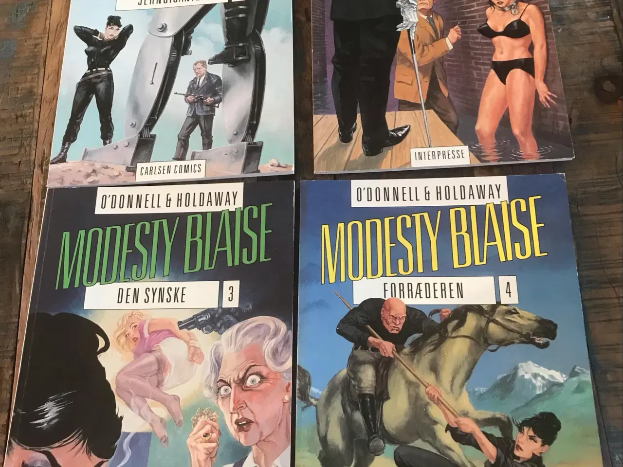 Billede 4 - Modesty Blaise. Bind 1-14