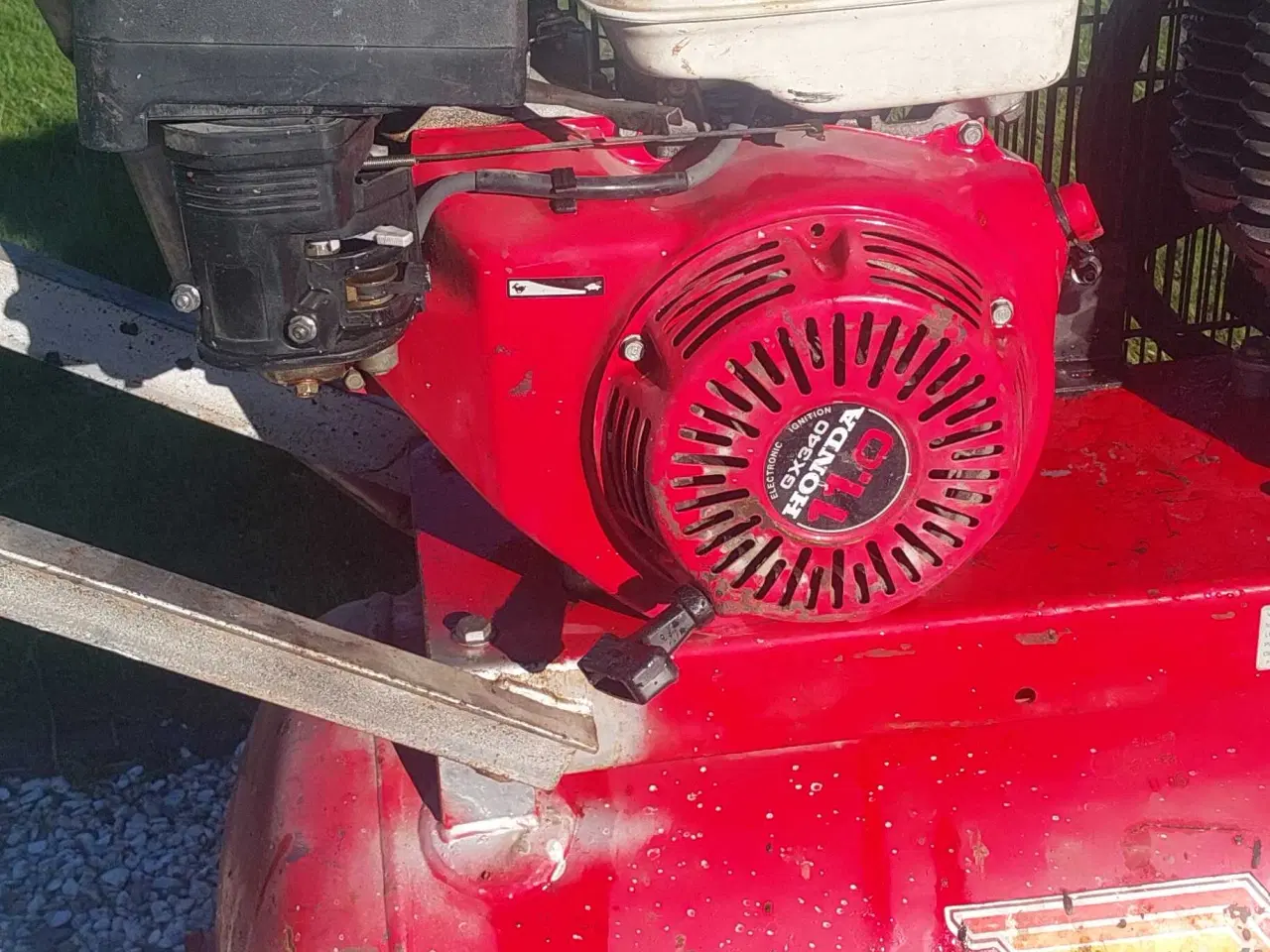 Billede 5 - RENO Kompressor med 11 HK Honda 