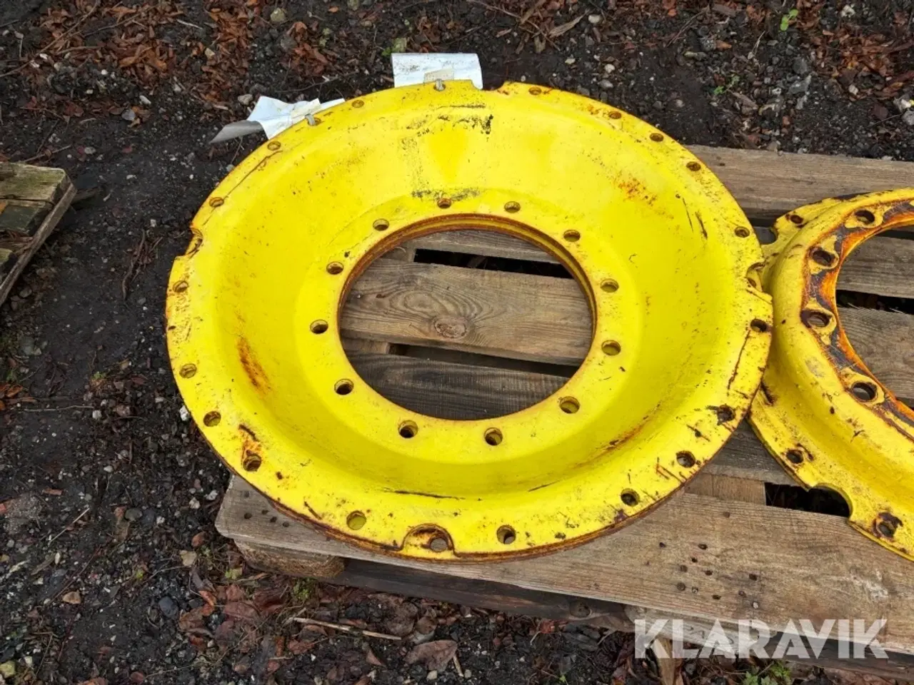 Billede 2 - Fælgplader John Deere 3 styk