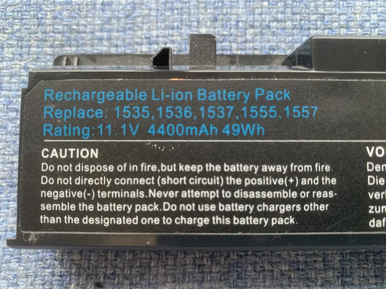 Billede 3 - Dell batteri til flere modeller.