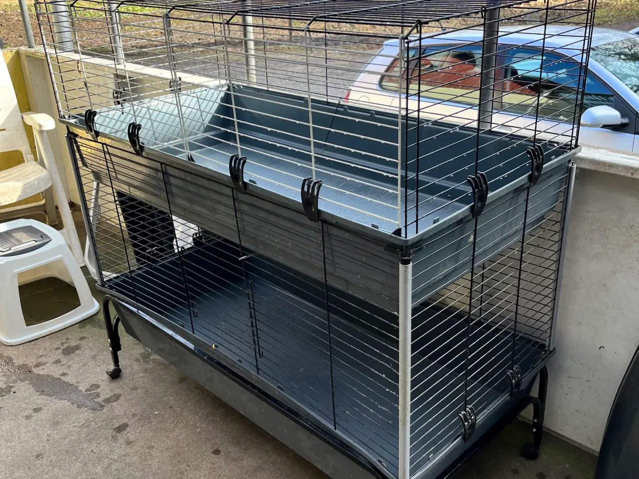Billede 1 - 2 etagers kanin/gnaver bur 