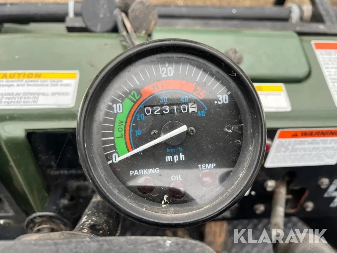Billede 5 - UTV Kawasaki Mule 2510 Diesel 4x4