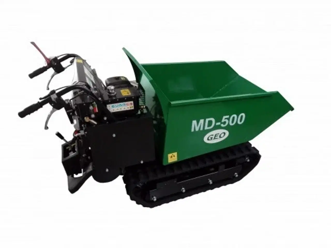 Billede 1 - GEO Motorbør mini dumper 500kg Benzin motor *Leveres inkl sneskrabe blad*