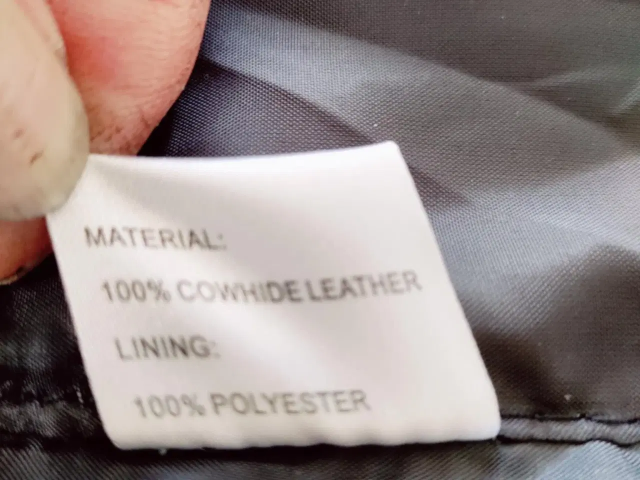 Billede 2 - super fed lædervest fra albani