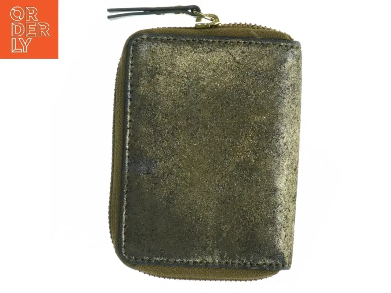 Billede 1 - Læder pung fra Aura (str. 12 x 9 cm)