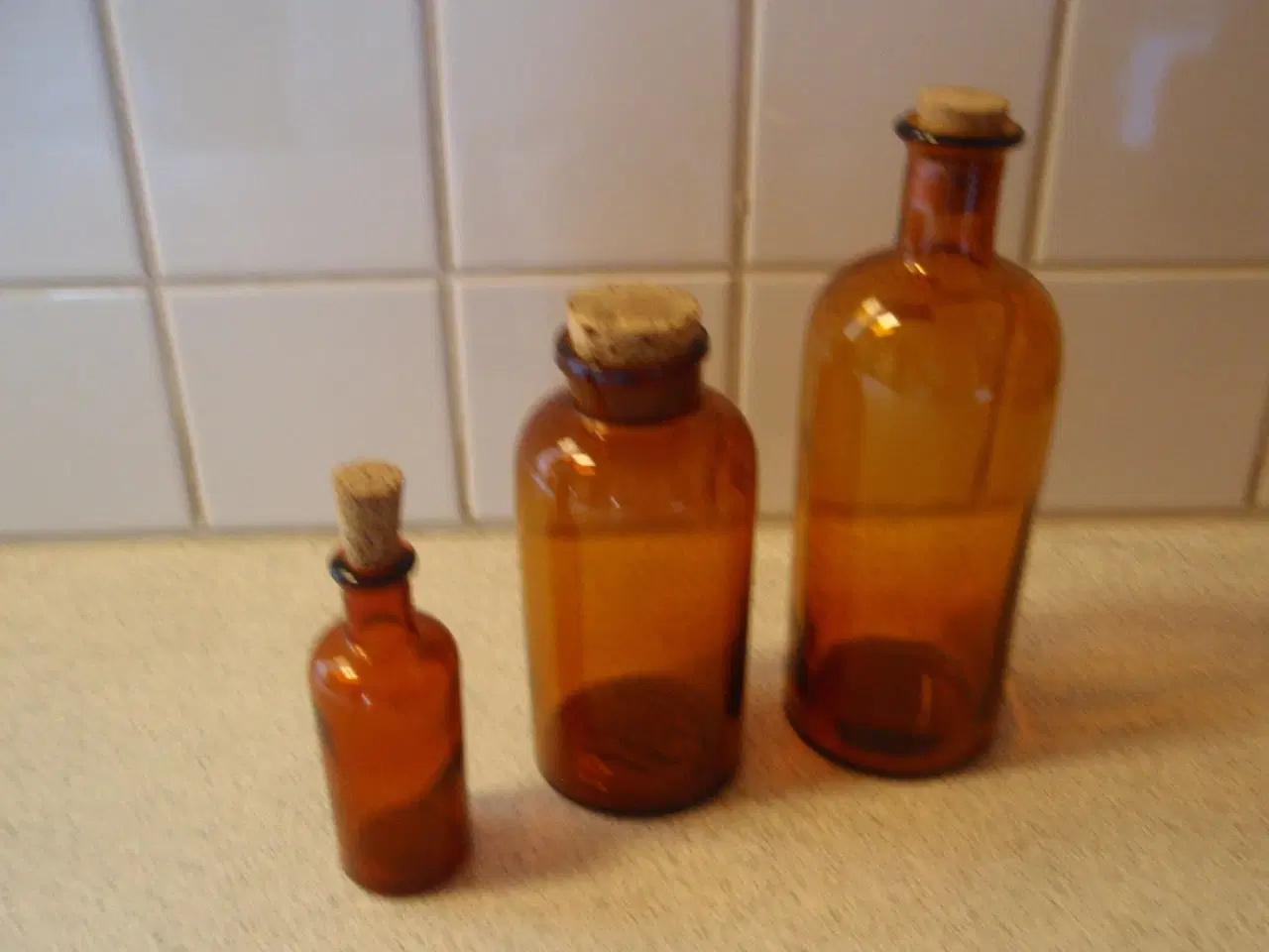 Billede 3 - Gamle apoteker flasker