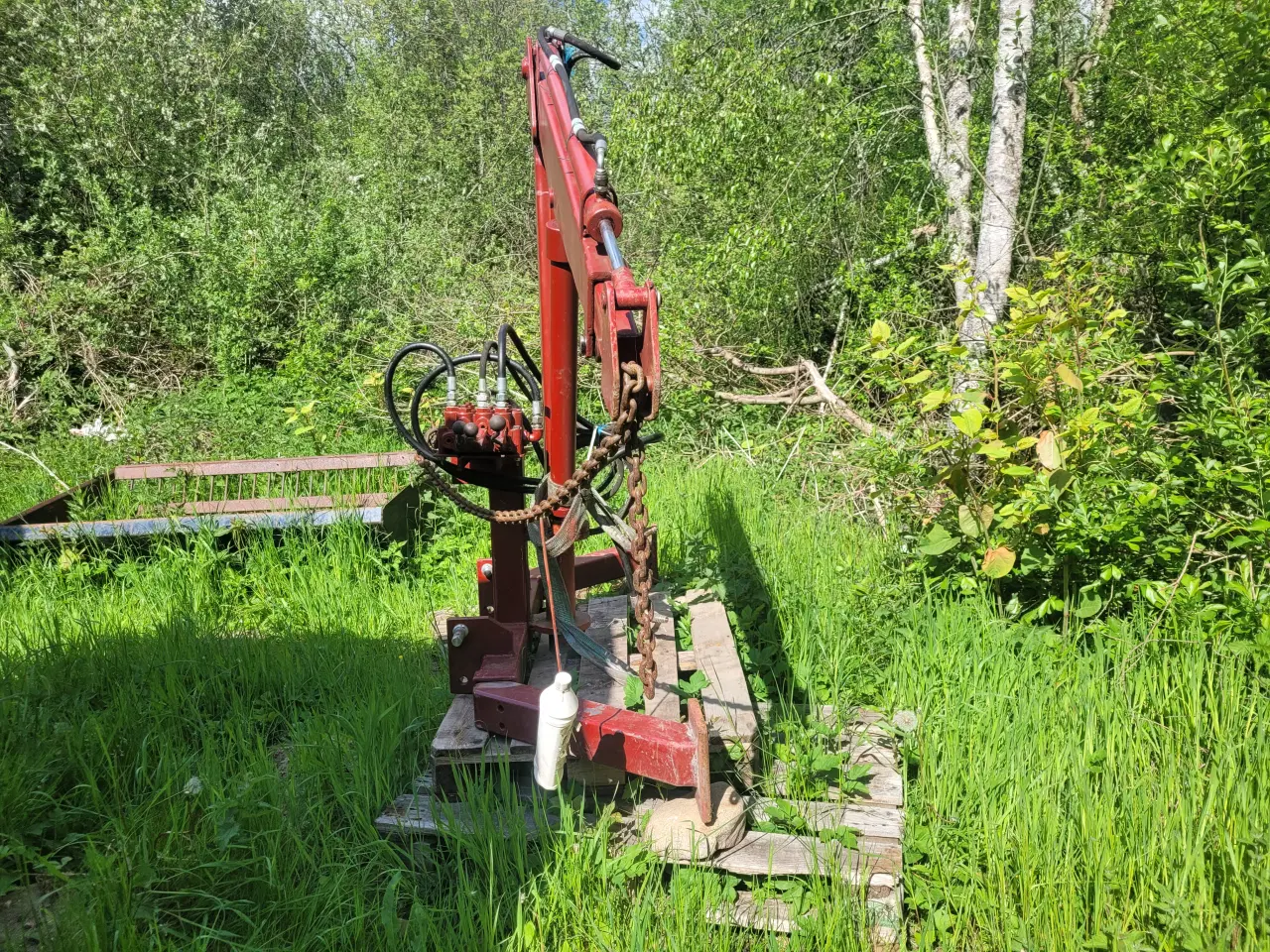 Billede 3 - Kran  Traktorkran.